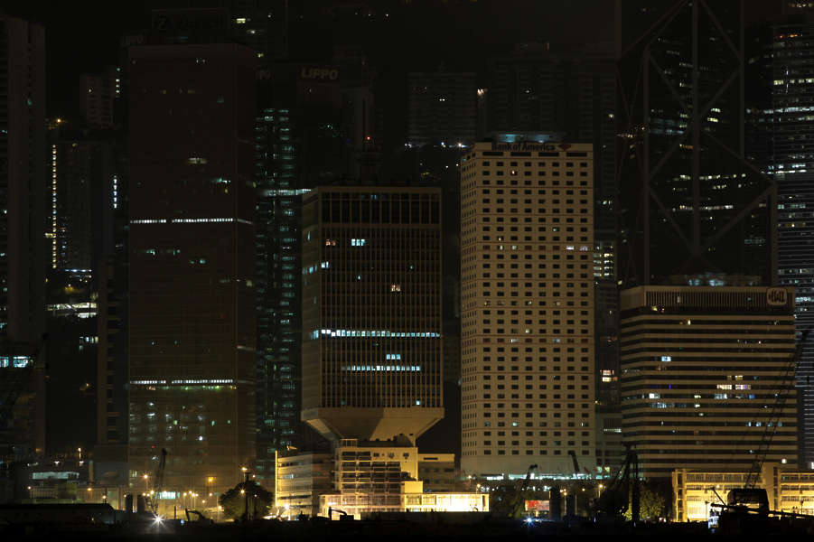 LandscapesCityNight0061 - Free Background Texture - highrise high rise