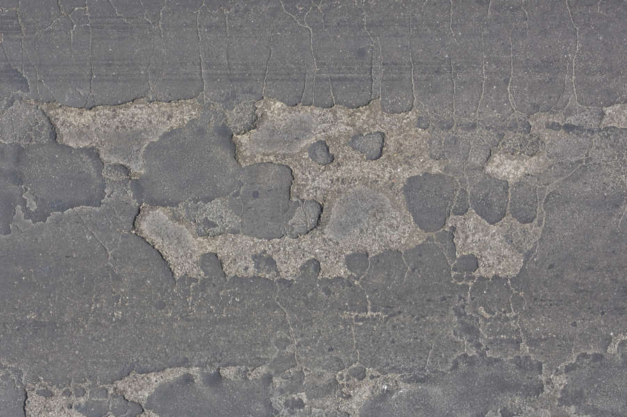 AsphaltDamaged0058 - Free Background Texture - aerial asphalt street