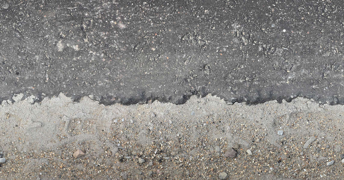 Roads0068 - Free Background Texture - road side edge sand asphalt