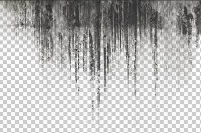 Leaking Wall Stains: Alpha Masked & Transparent Decals