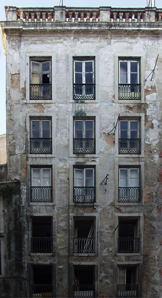 BuildingsDerelict0001 - Free Background Texture - building facade