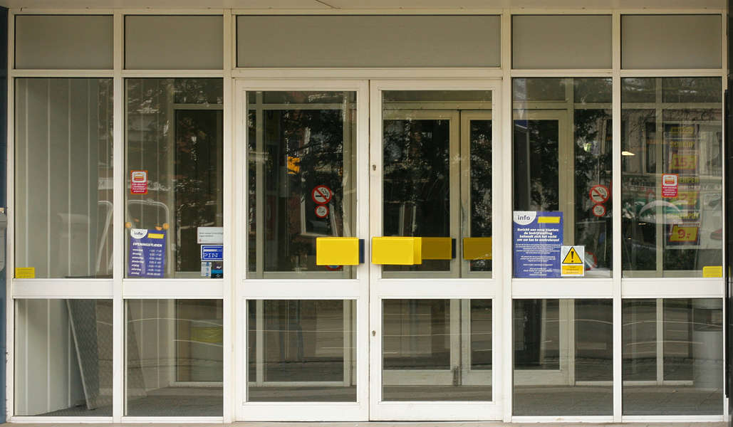 Online food shopping: what is a 'dark' supermarket? Shops0011 - Free Background Texture - shops facade shop building store window door yellow black