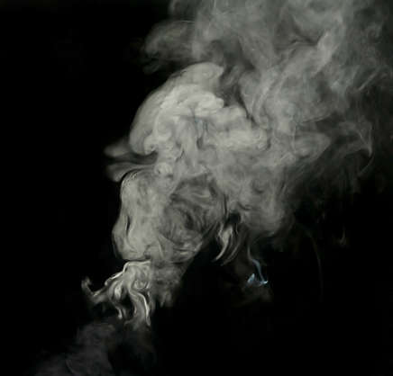 Black white smoke