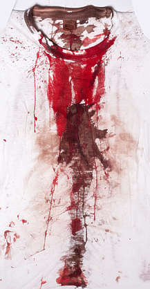 SplatterFabric0026 - Free Background Texture - splatter blood fabric