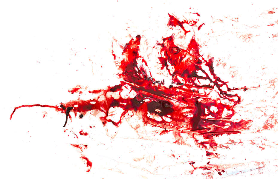 SplatterSmear0062 - Free Background Texture - splatter stain blood red