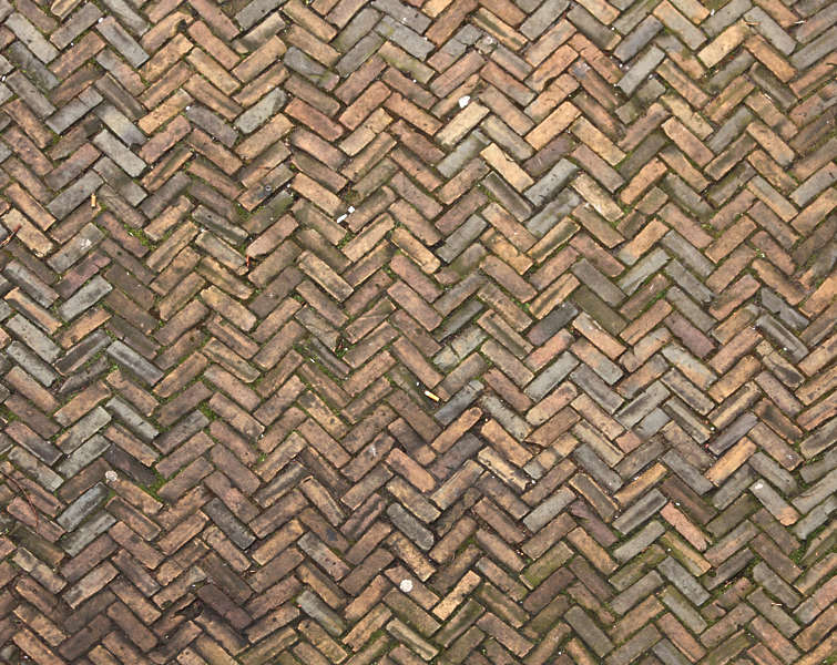 texture tiles old Free Texture  brick FloorHerringbone0075 Background