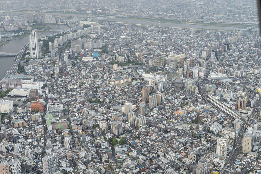 LandscapeCity0098 - Free Background Texture - aerial city buildings