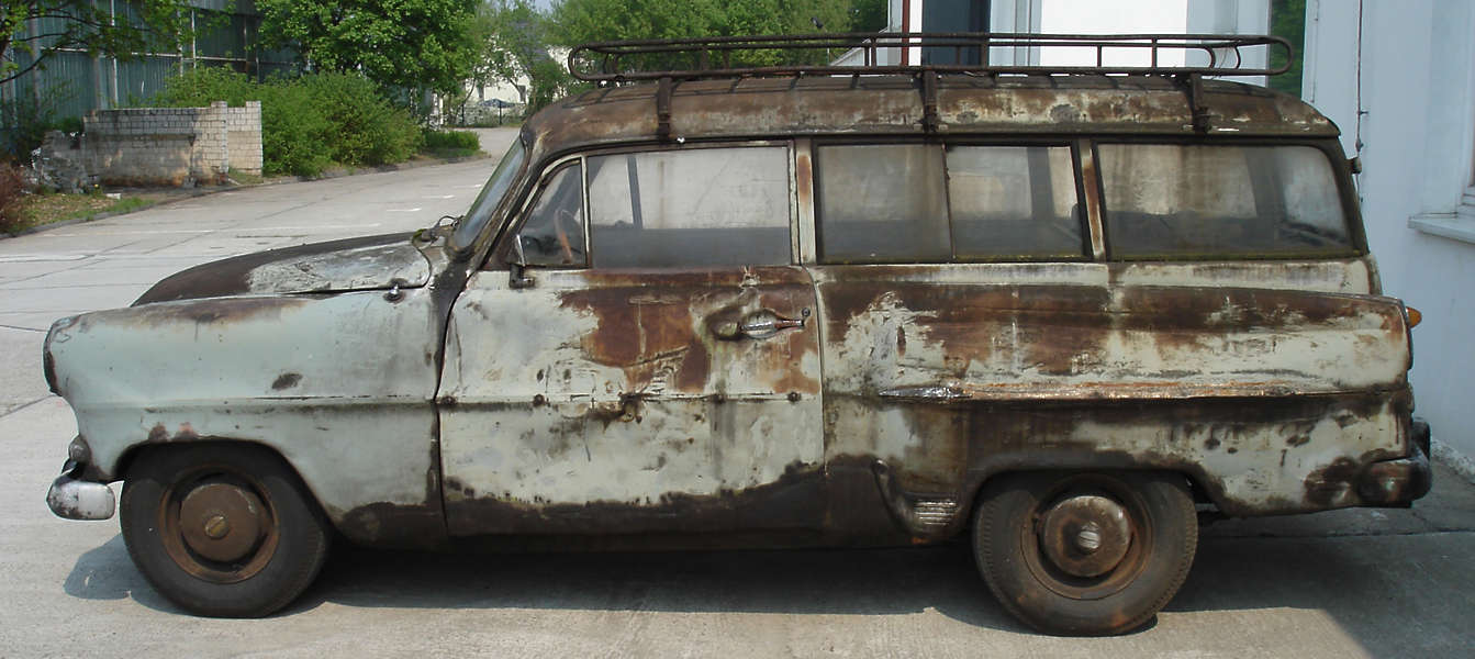 Cars0001 - Free Background Texture - vehicle car old rust rusted opel