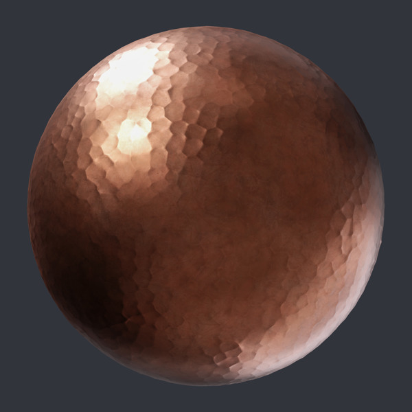Hammered Copper