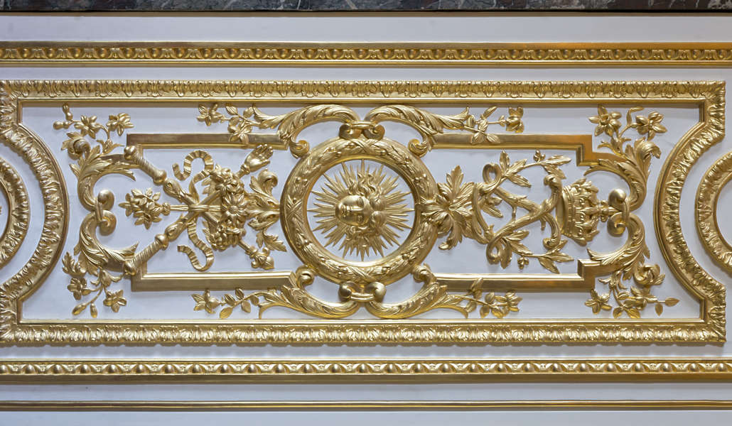 GildedPanels0020 - Free Background Texture - panel ornate ornament gold
