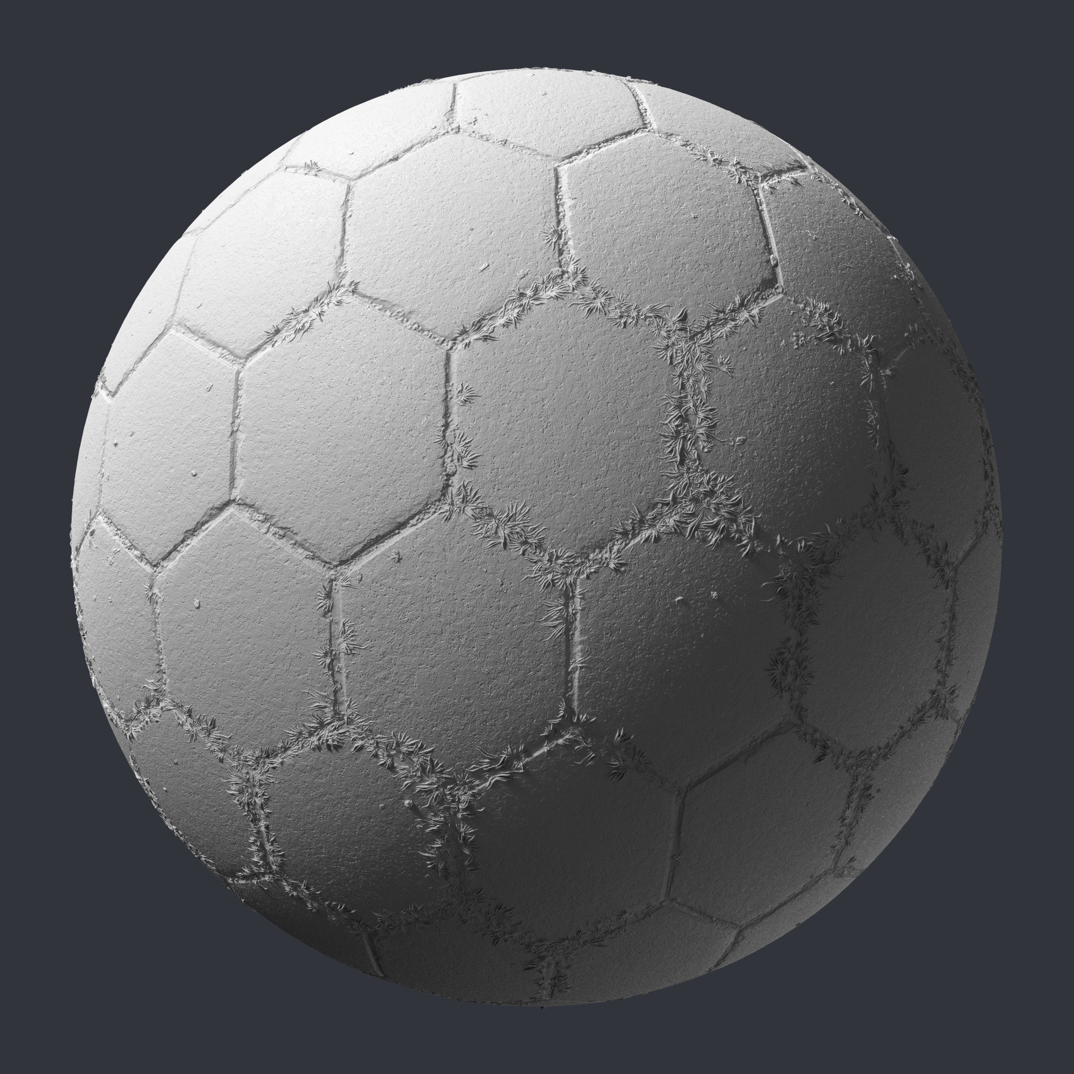 Concrete Hexagon Pavement - PBR0535