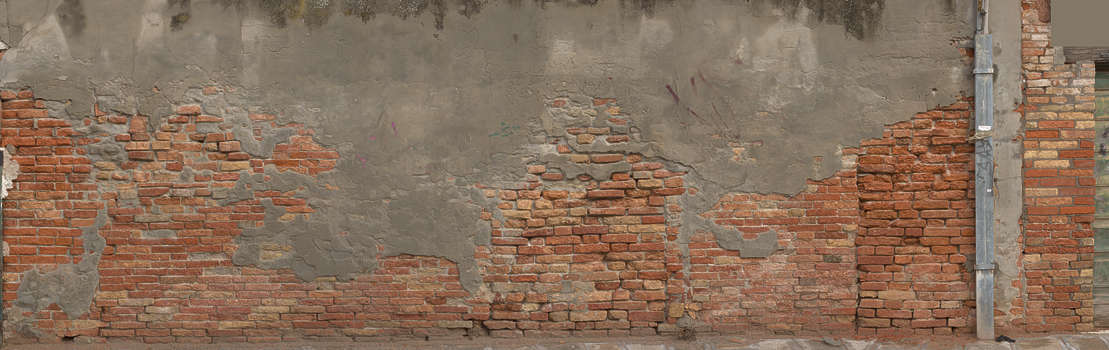 broken brick wall texture seamless