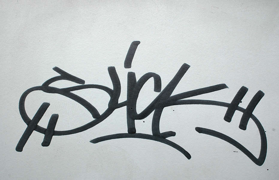 GraffitiTags0031 - Free Background Texture - graffiti tag marker black