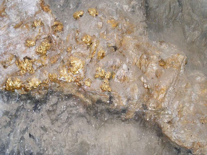 Various0445 - Free Background Texture - vein gold quartz ore stone